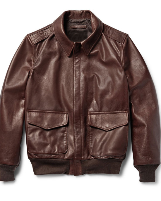 Adam Spencer A2 Bomber Leather Jacket Adam Spencer A2 Bomber Leather Jacket