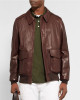 Adam Spencer A2 Bomber Leather Jacket Adam Spencer A2 Bomber Leather Jacket
