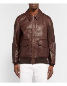 Adam Spencer A2 Bomber Leather Jacket
