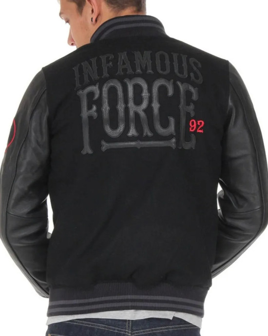 Air Force BB Infamous Destroyer Varsity Jacket Air Force BB Infamous Destroyer Varsity Jacket