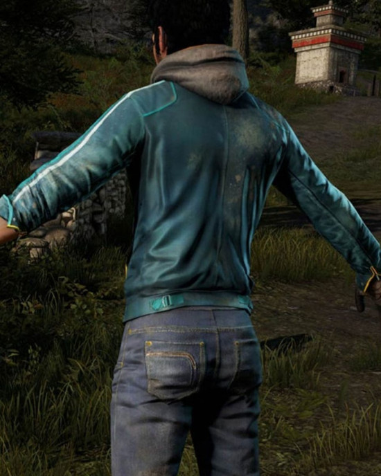 Ajay Ghale Far Cry Green Leather Jacket Ajay Ghale Far Cry Green Leather Jacket