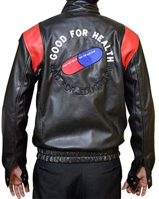 Akira Capsule Black Leather Jacket Halloween Costume Jacket Akira Capsule Black Leather Jacket Halloween Costume Jacket