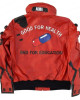 Akira Kaneda Cyberpunk 2077 Red Leather Jacket