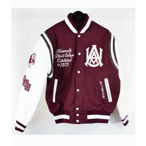 Alabama A&M University Motto 2.0 Varsity Jacket