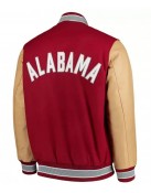 Alabama Crimson Tide Red Letterman Jacket