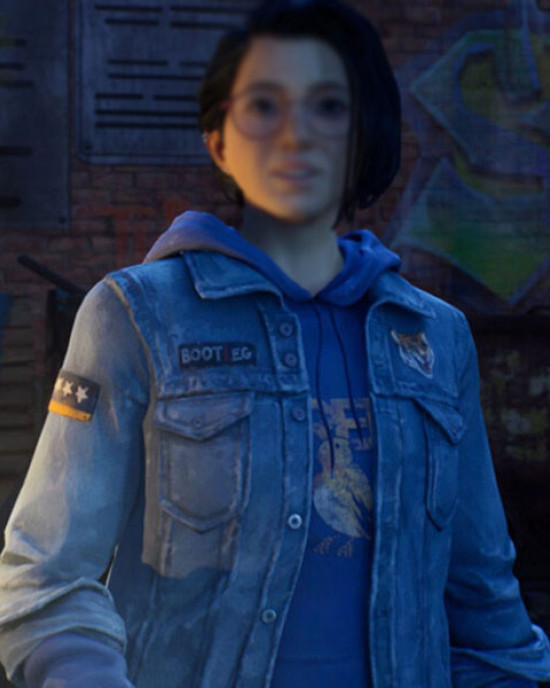 Alex Denim Jacket with Hood Alex Denim Jacket with Hood