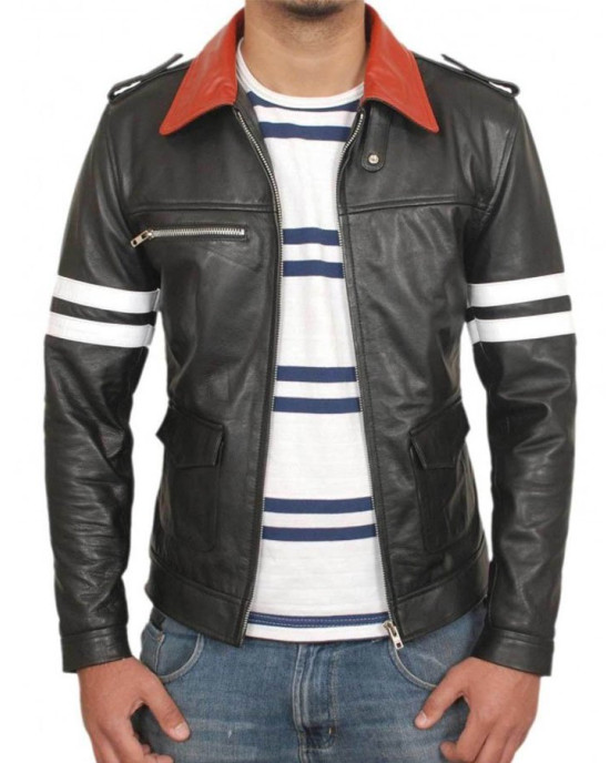 Alex Prototype Black Leather Jacket Alex Prototype Black Leather Jacket