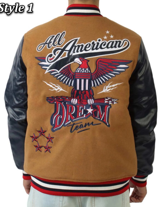 All American Dream Team Superstar Varsity Jacket All American Dream Team Superstar Varsity Jacket