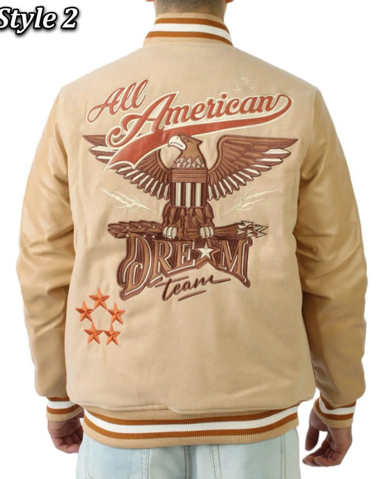 All American Dream Team Superstar Varsity Jacket All American Dream Team Superstar Varsity Jacket