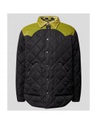 All American S05 Michael Evans Behling Quilted Black Jacket