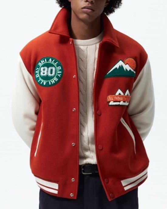 All Day Ski 80 Varsity Jacket All Day Ski 80 Varsity Jacket
