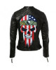 American Skull Bikers Leather Jacket American Skull Bikers Leather Jacket