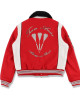 Amiri Always on Point Red Wool Varsity Jacket Amiri Always on Point Red Wool Varsity Jacket