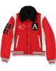 Amiri Always on Point Red Wool Varsity Jacket Amiri Always on Point Red Wool Varsity Jacket