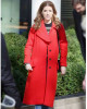 Anna Kendrick Love Life Red Coat Anna Kendrick Love Life Red Coat