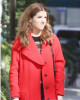 Anna Kendrick Love Life Red Coat Anna Kendrick Love Life Red Coat