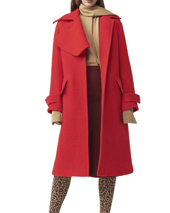 Anna Kendrick Love Life Red Coat Anna Kendrick Love Life Red Coat
