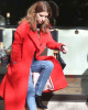 Anna Kendrick Love Life Red Coat Anna Kendrick Love Life Red Coat