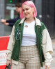 Anne Marie Our Song Green and White Jacket Anne Marie Our Song Green and White Jacket