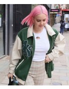 Anne Marie Our Song Green and White Jacket