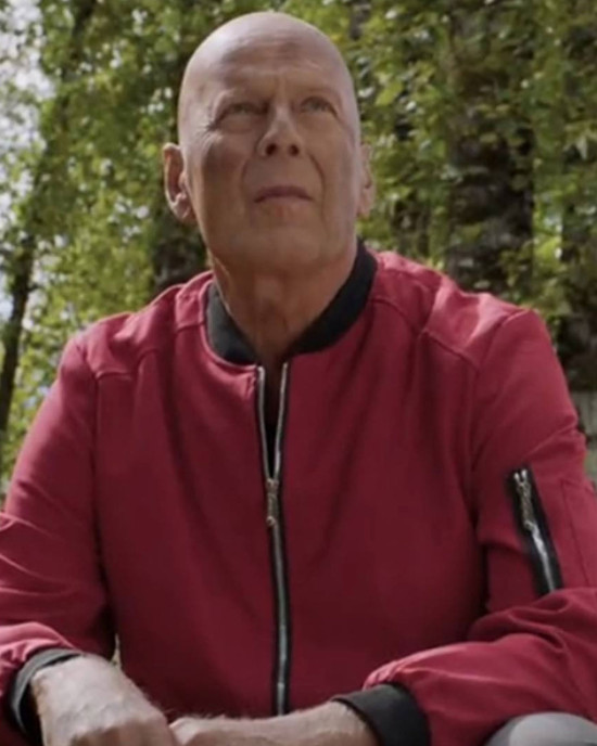 Apex Bruce Willis Bomber Jacket
