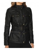 Arrow Season 4 Audrey Marie Anderson Leather Jacket