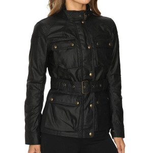 Arrow Season 4 Audrey Marie Anderson Leather Jacket