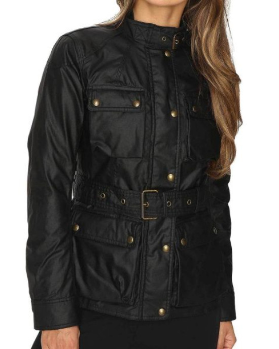Arrow Season 4 Audrey Marie Anderson Leather Jacket Arrow Season 4 Audrey Marie Anderson Leather Jacket