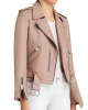 Arrow Season 5 Willa Holland Pink Leather Jacket Arrow Season 5 Willa Holland Pink Leather Jacket