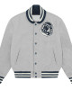 Astro Billionaire Boys Club Gray Varsity Wool Jacket Astro Billionaire Boys Club Gray Varsity Wool Jacket