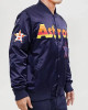 Astros Big Logo Satin Jacket Astros Big Logo Satin Jacket