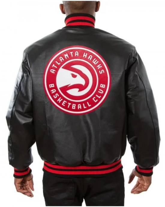 Atlanta Hawks Leather Jacket Atlanta Hawks Leather Jacket