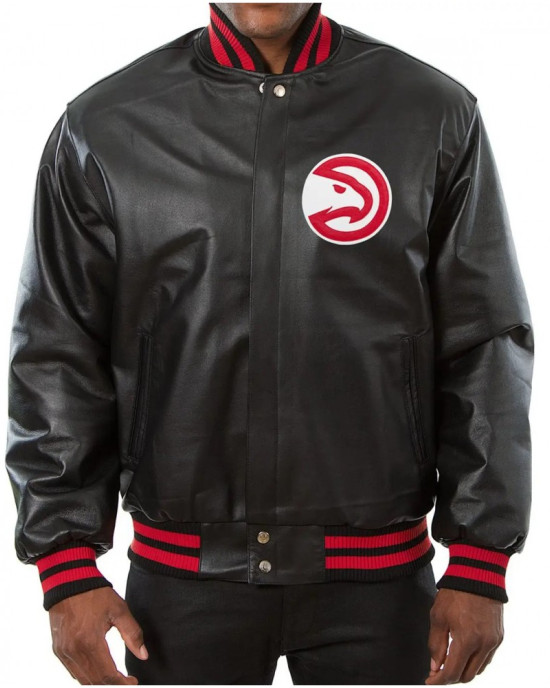 Atlanta Hawks Leather Jacket Atlanta Hawks Leather Jacket
