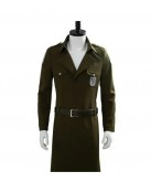 Attack on Titan Eren Jaeger Green Coat