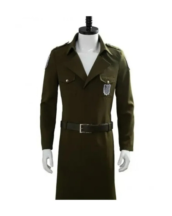 Attack on Titan Eren Jaeger Green Coat Attack on Titan Eren Jaeger Green Coat