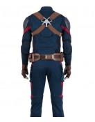 Avenger Endgame Captain America Leather Jacket Costume