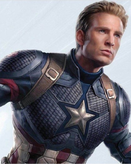Avenger Endgame Captain America Leather Jacket Costume Avenger Endgame Captain America Leather Jacket Costume