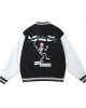 Aw Spiky Head Skull Wool Varsity Jacket