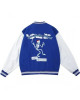 Aw Spiky Head Skull Wool Varsity Jacket