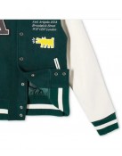 Axel Arigato Keith Haring Green Varsity Jacket