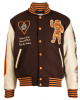 BBC Logo-Embroidery Varsity Bomber Jacket