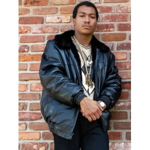 BMF 2021 Demetrius ‘Lil Meech’ Flenory Leather Jacket