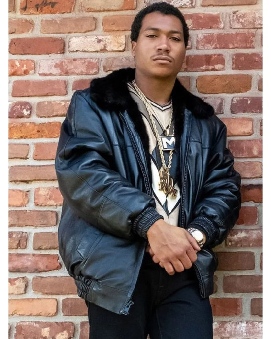 BMF 2021 Demetrius ‘Lil Meech’ Flenory Leather Jacket