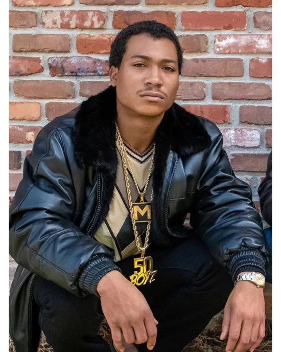 BMF 2021 Demetrius ‘Lil Meech’ Flenory Leather Jacket