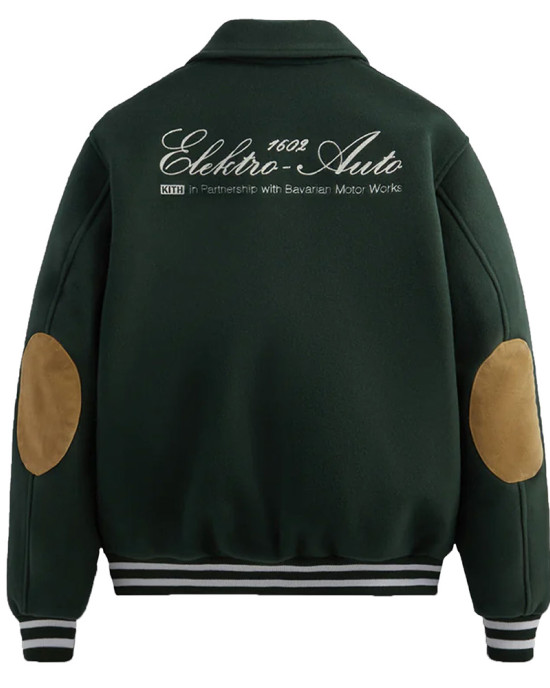 BMW Coaches Green Wool Jacket