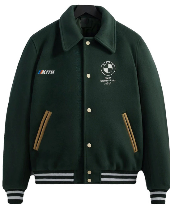 BMW Coaches Green Wool Jacket