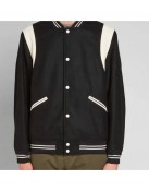 BOOTLEG TRUTH UNDERCOVER BOMBER BLACK JACKET