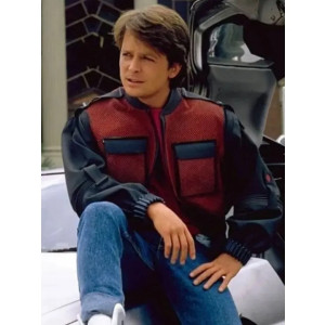 Back To The Future 2 Marty McFly Leather Jacket