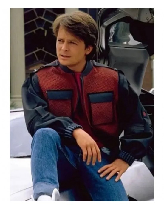 Back To The Future 2 Marty McFly Leather Jacket