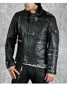 Bad Michael Jackson Black Leather Jacket